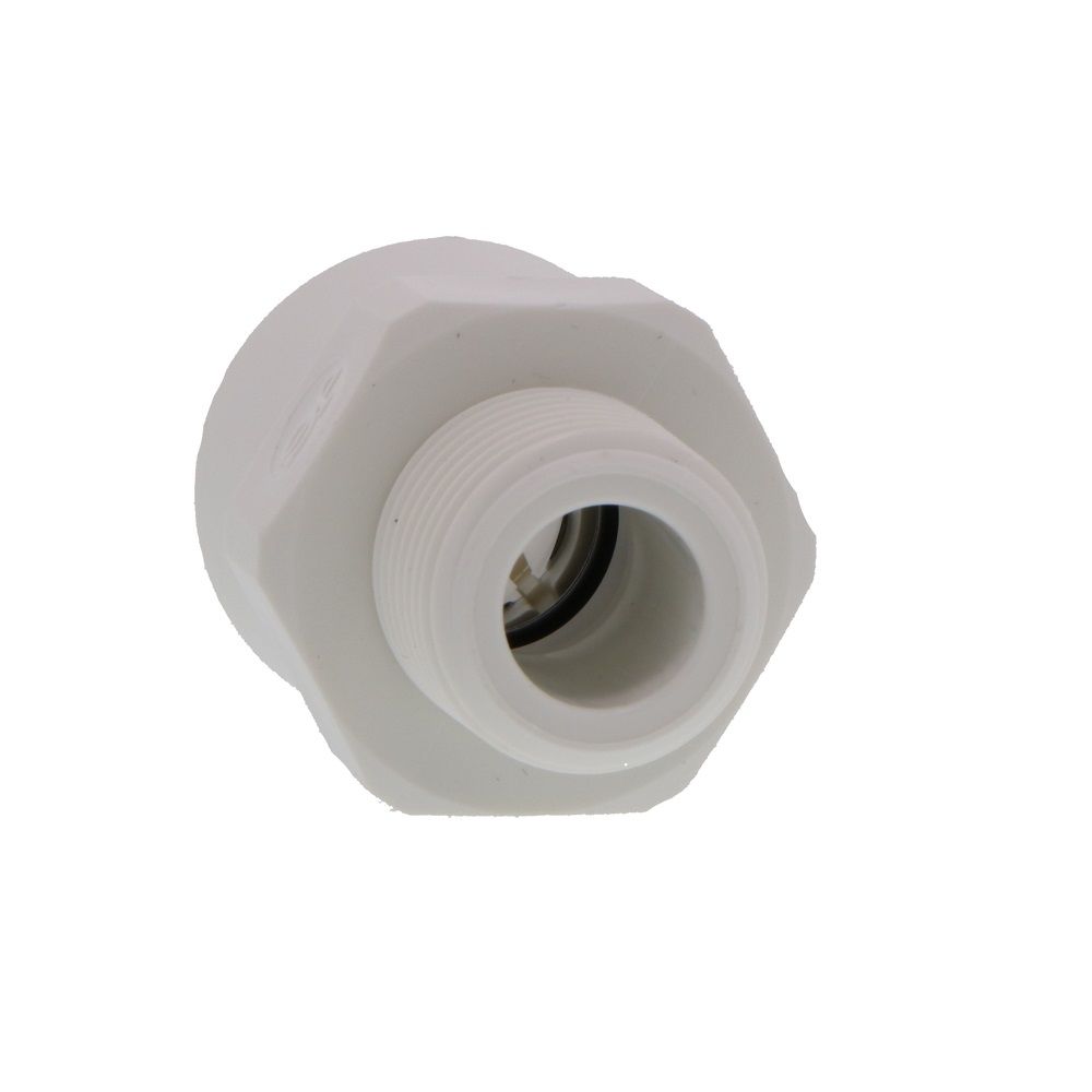John Guest Male Connector NPTF Polypro - 1/2 x 3/8 NPTF