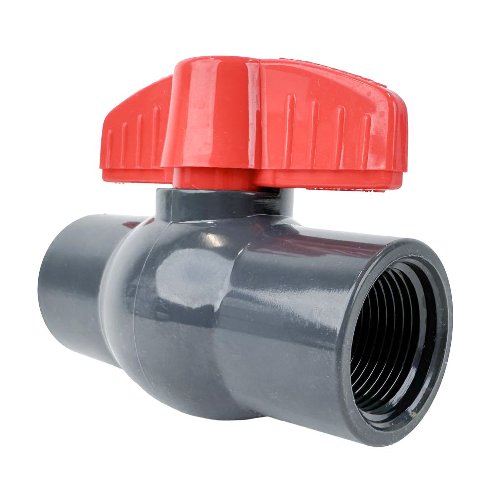 Schedule 80 PVC Molded-In-Place Ball Valve 3/4" FIPS