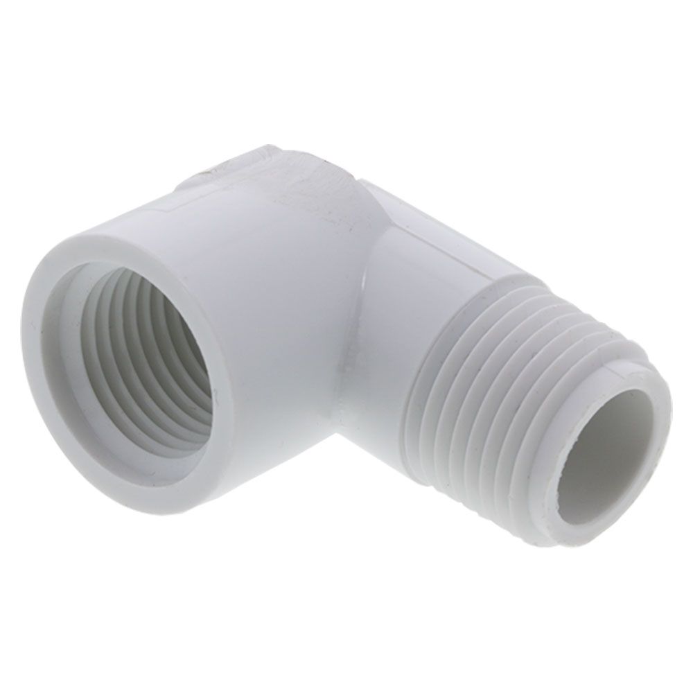 Schedule 40 PVC Street Elbow 1/2" FPT x 1/2" MPT