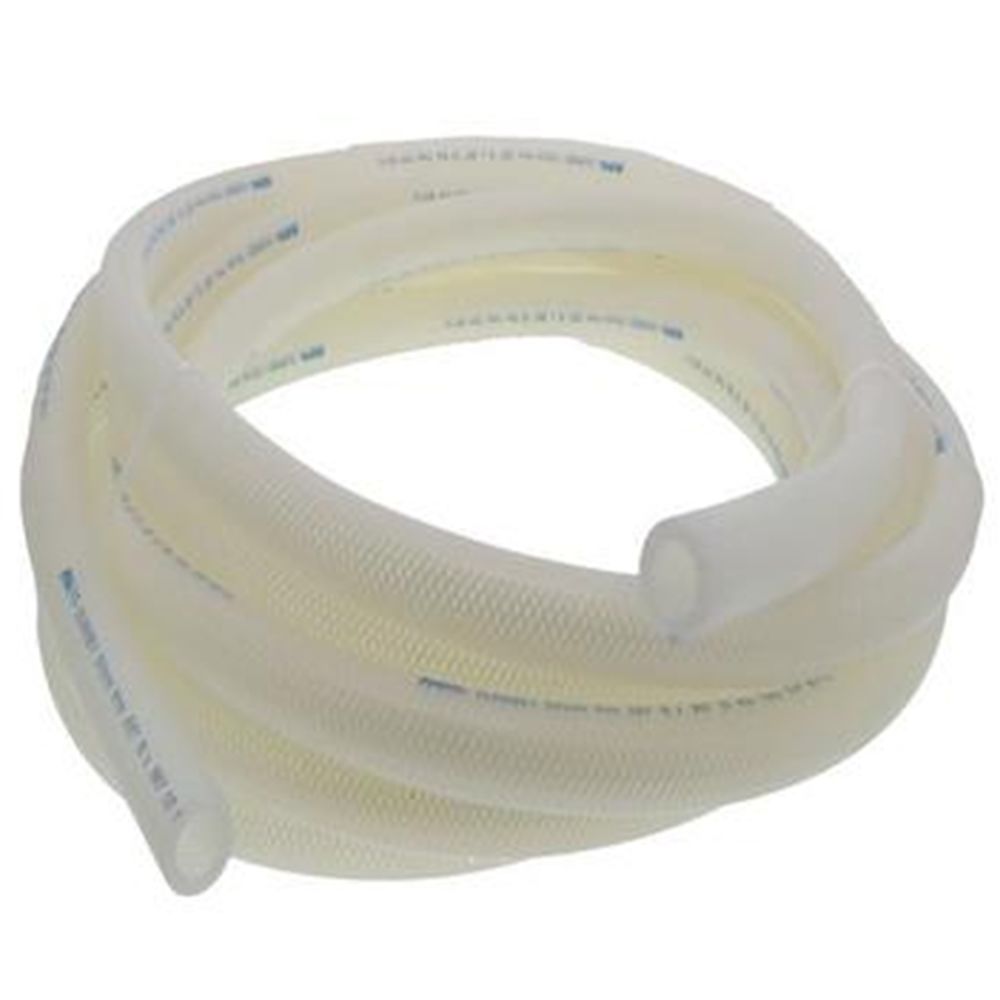 Silbrade Braid Reinforced Silicone Tubing 5/8 ID x .965 OD x 1'