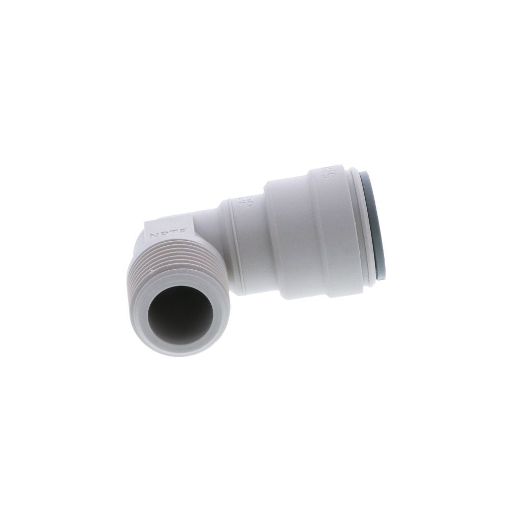John Guest Fixed Elbow NPTF - 5/8 x 1/2 NPTF