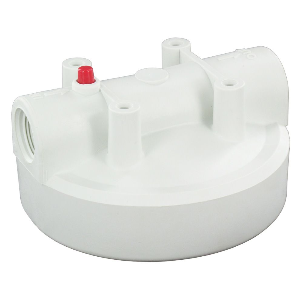 White Full Flow Cap Compatible to AP801 and AP802 Housings