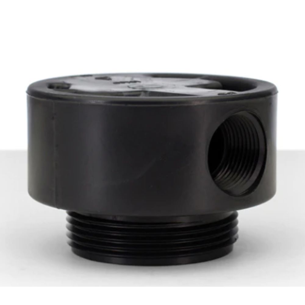 Tank Head for RV Portable Softener, in/out 3/4" NPT 2.5" Thread