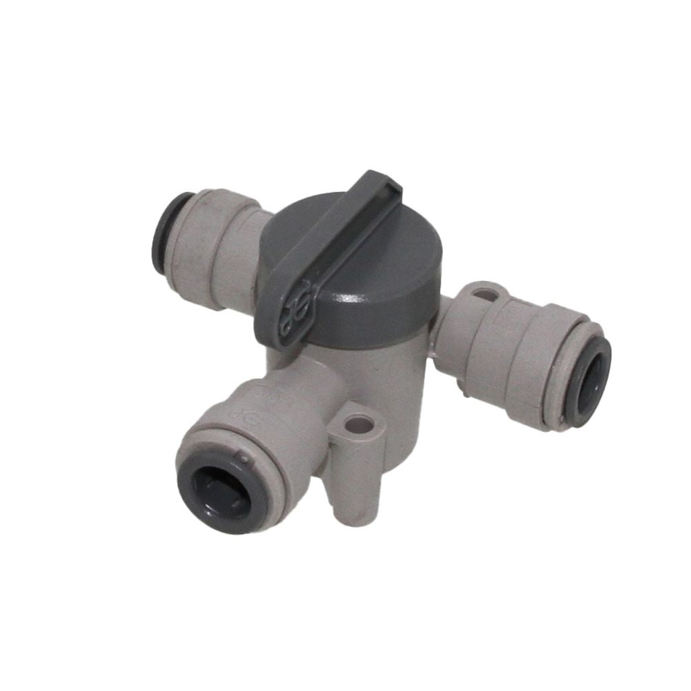 John Guest Angle Stop Valve - 3/8 x 3/8 x 3/8