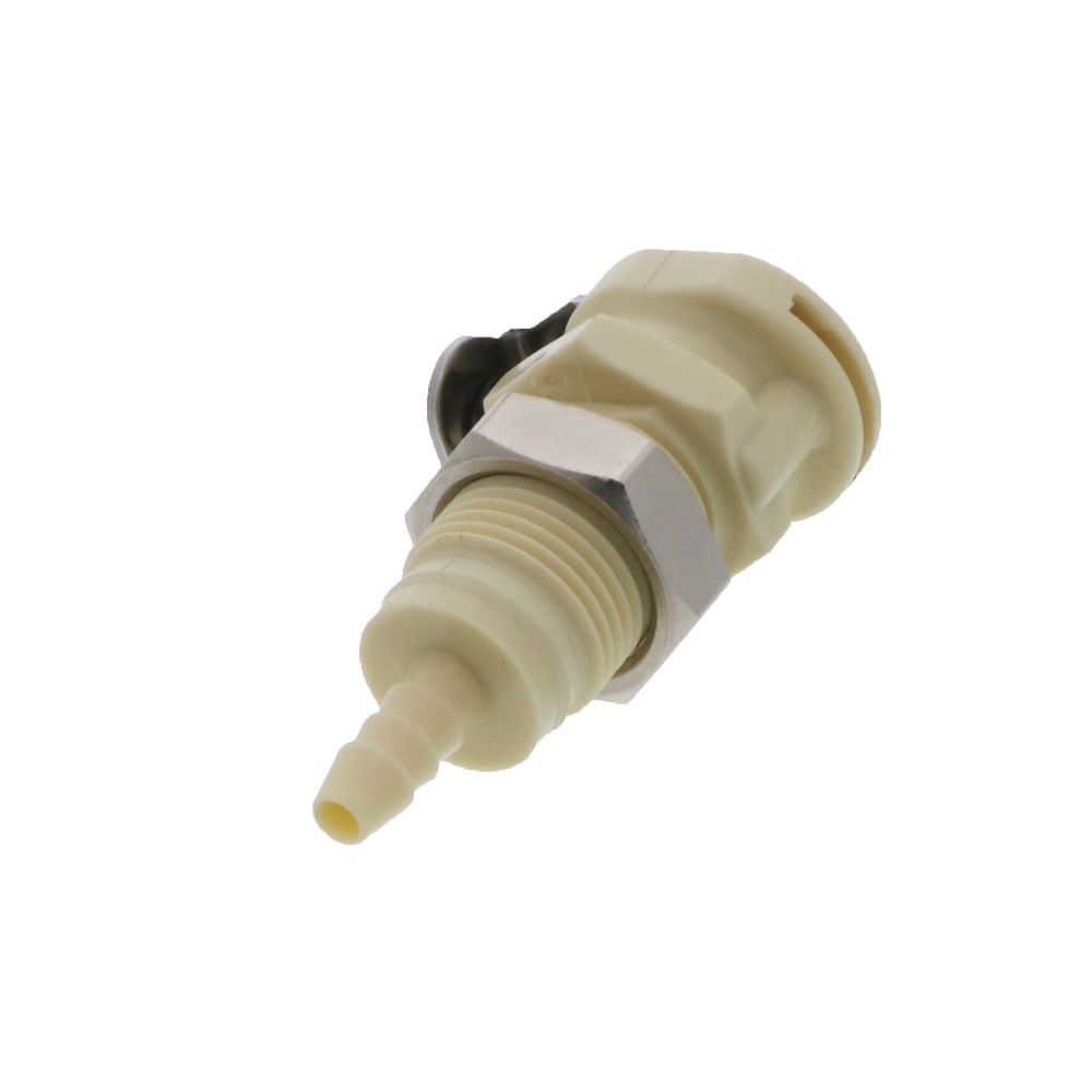 PMC160212 Panel Mount Hose Barb Coupling Body 1/8 ID Barb