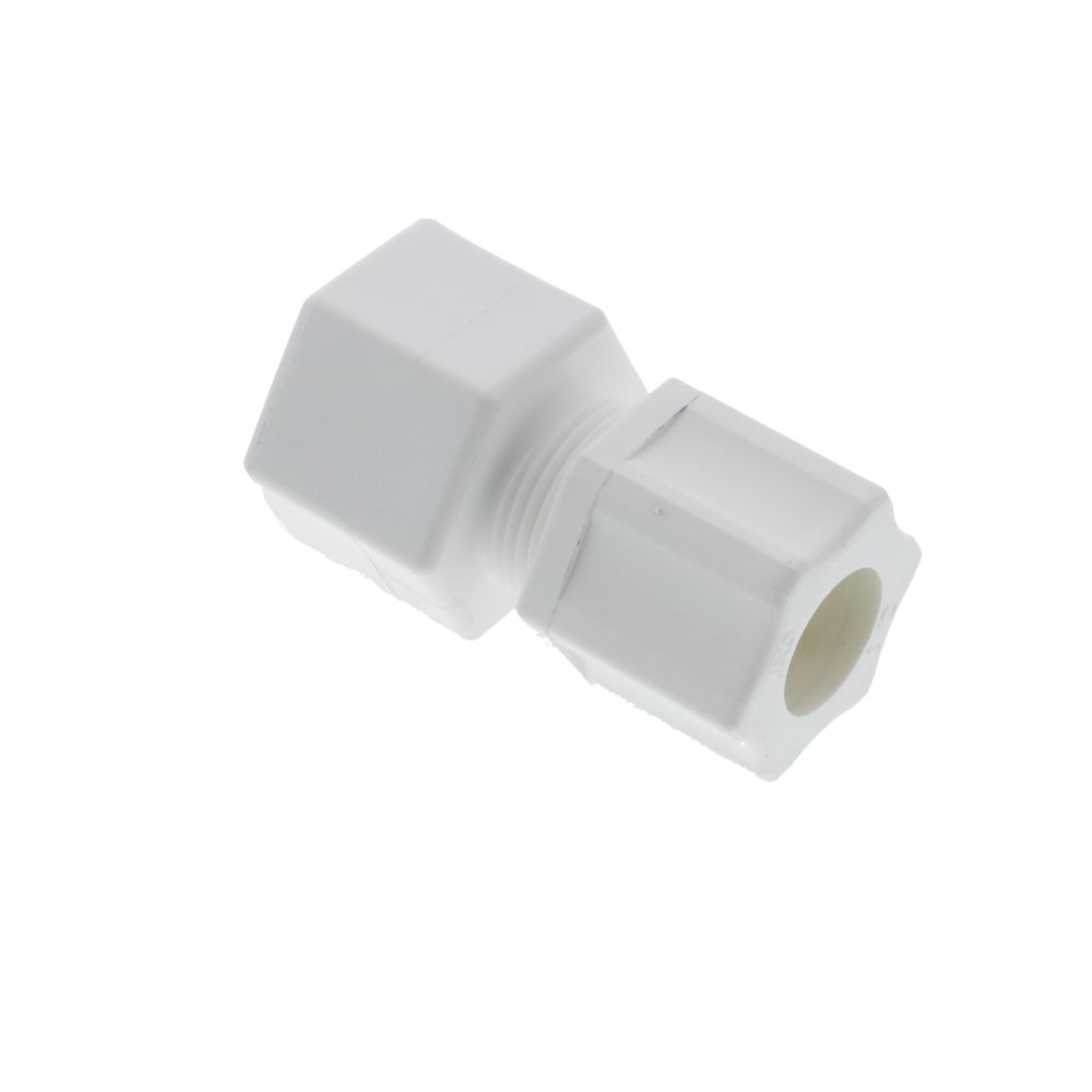 JACO 25-8-8-P-PG Polypropylene Female Connector 1/2 OD Tube x 1/2 FPT