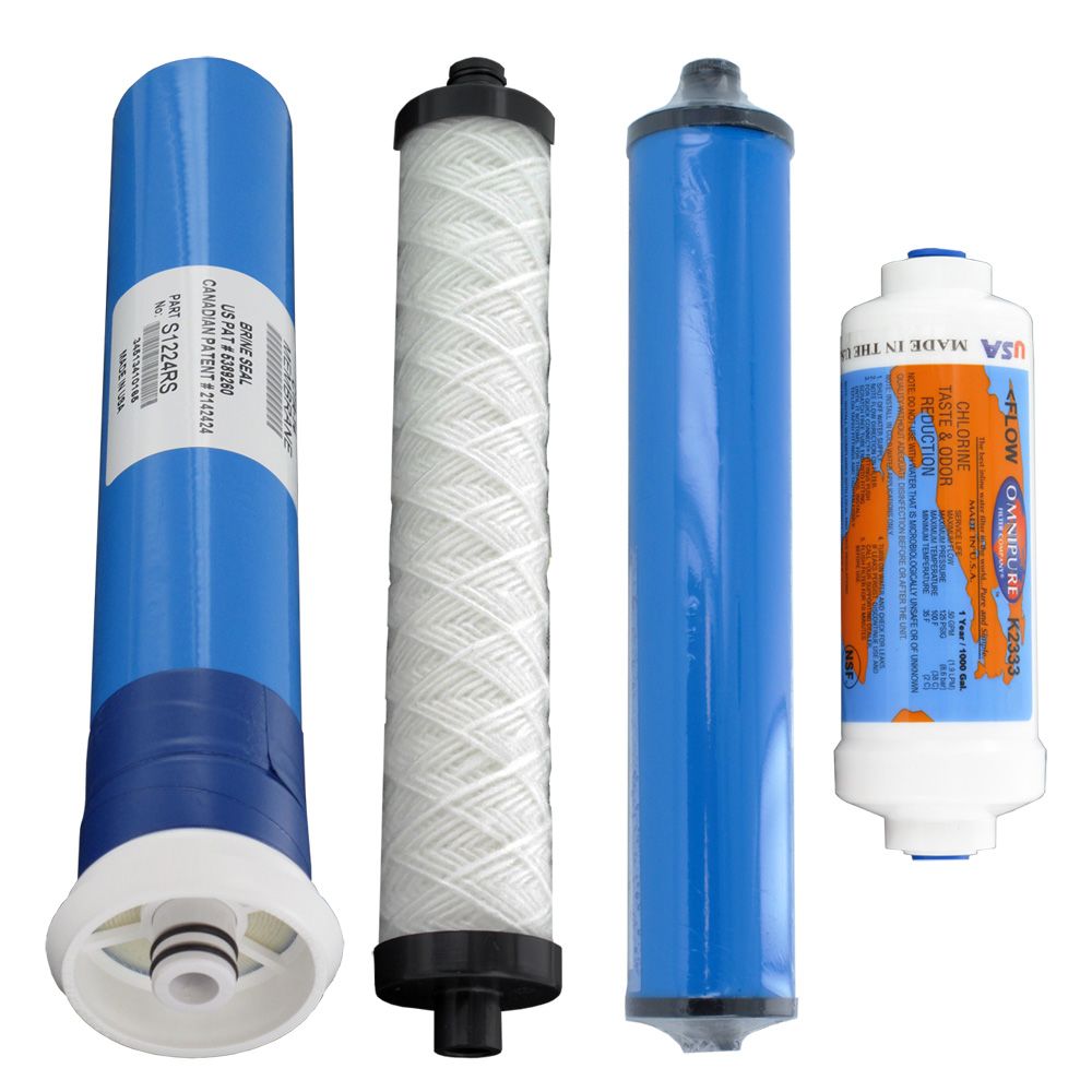 Microline CTA-14D RO System Replacement Water Filter Kit