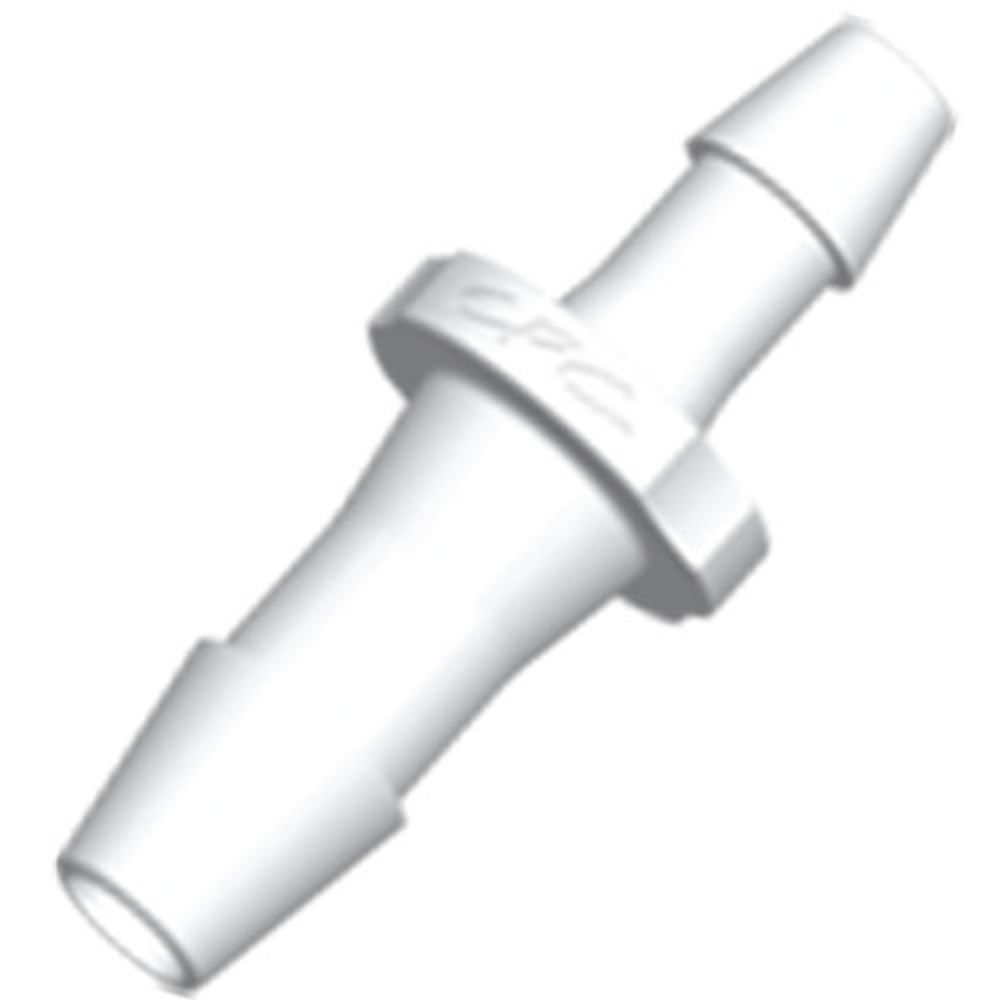 FitQuik Nylon Tube to Tube Straight Reducer Fitting - 1/4 ID x 3/16 ID