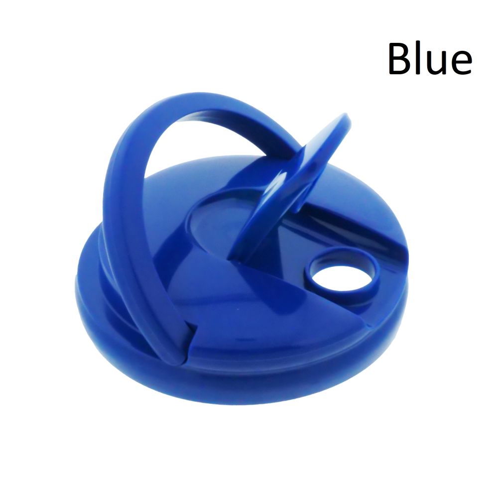 Glass Jar 1 GAL Wide Mouth Flint w/ Pour Lid and Handle - Blue Dome Lids