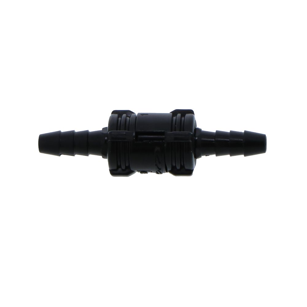 SMC02MBLK Non-Valved Inline Coupling Set 1/8 Hose Barb