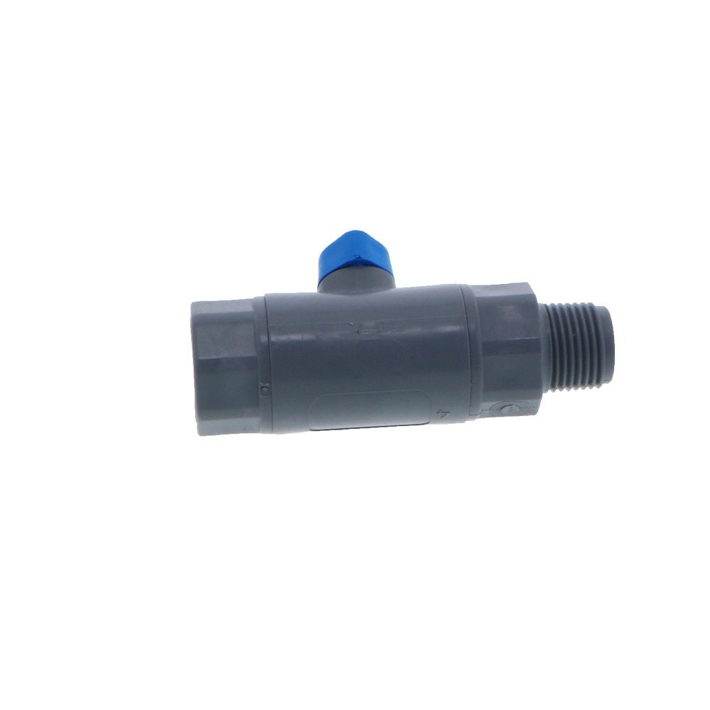 SMC 6380990 PVC Ball Valve 3/8 FNPT x 3/8 MNPT