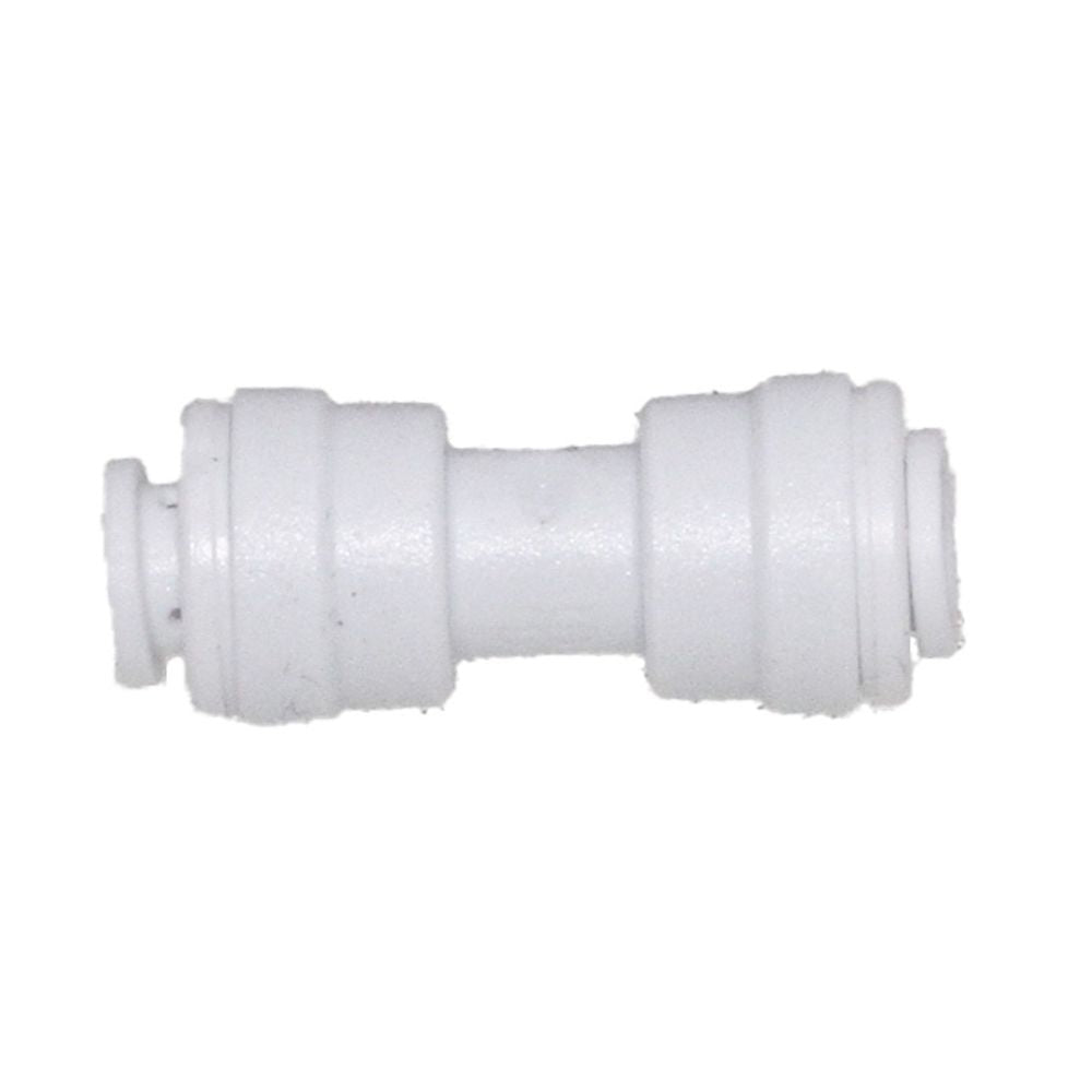 John Guest 1/4" Acetal Union Connector - White
