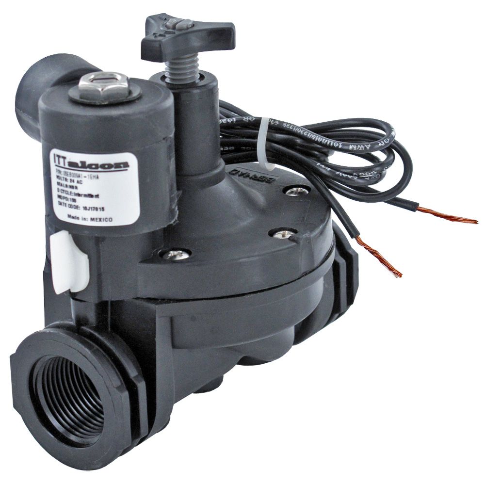 Alcon 05EB009A1-1EHA Solenoid Valve N.C. with Flow Control 3/4 FPT 24V