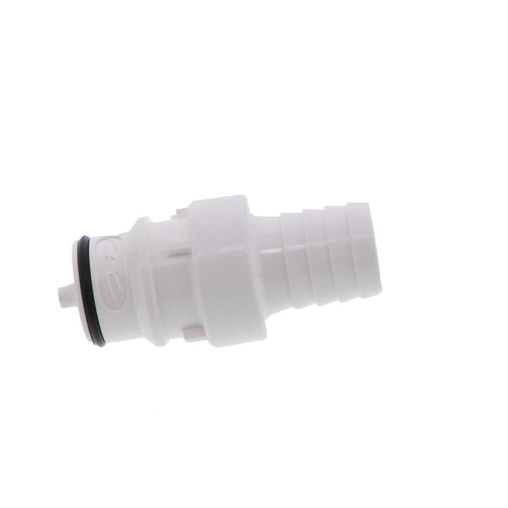 HFCD221035 Valved In-line Hose Barb Coupling Insert 5/8 ID Barb