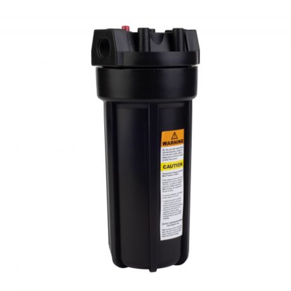 Watts Flomatic HD4500BB34PR Black Filter Housing 10" Standard 3/4" Ports and Pressure Release