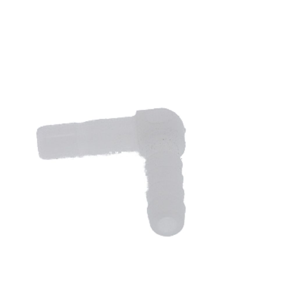 Kynar PVDF Tube Stem 90 Barb - 1/4