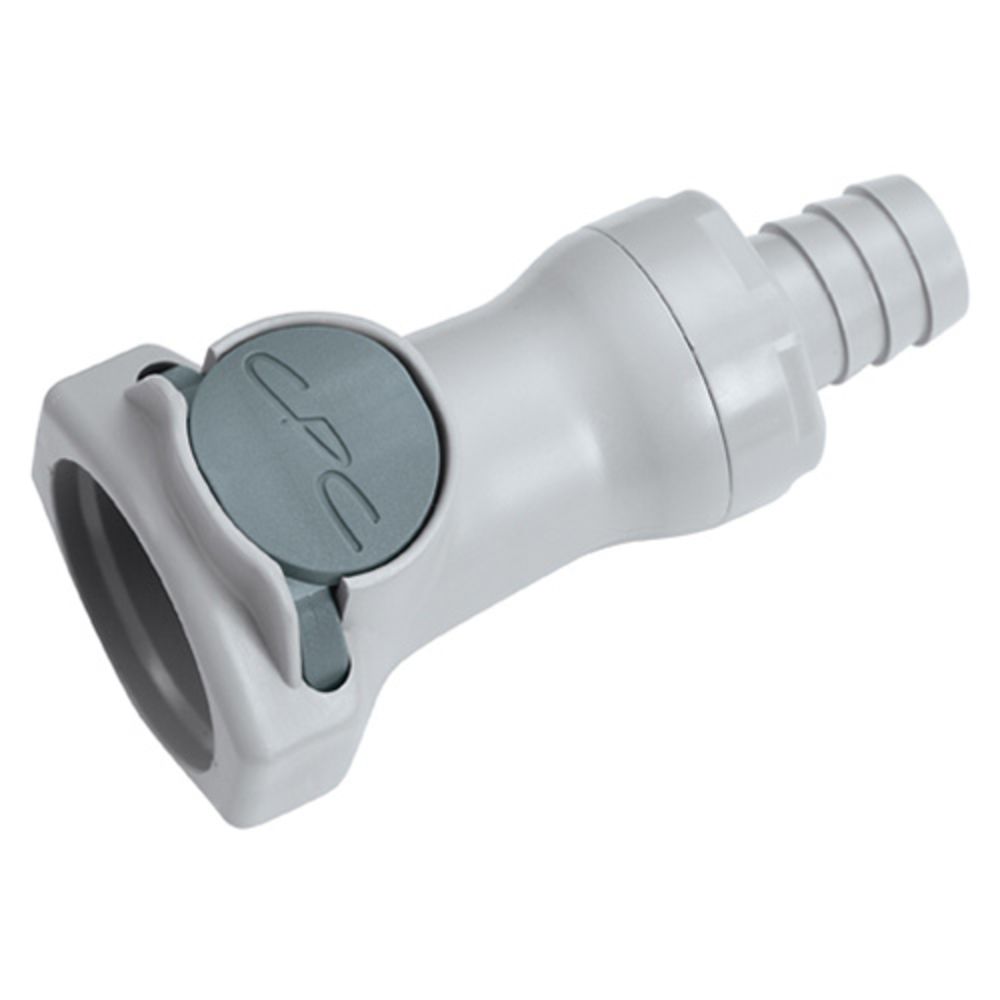 HFCD17812 Valved In-Line Hose Barb Coupling Body 1/2 ID Barb