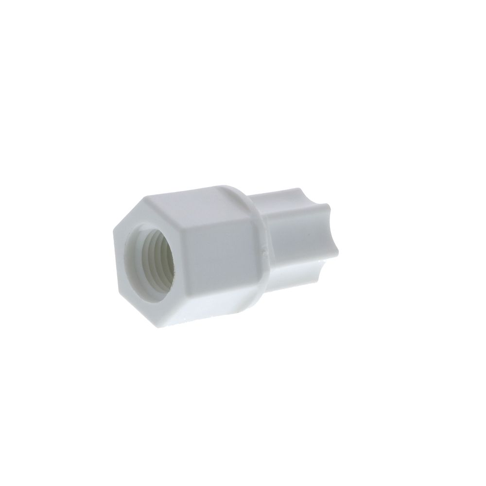 JACO 25-4-4-P-PG Polypropylene Female Connector 1/4 OD Tube x 1/4 FPT