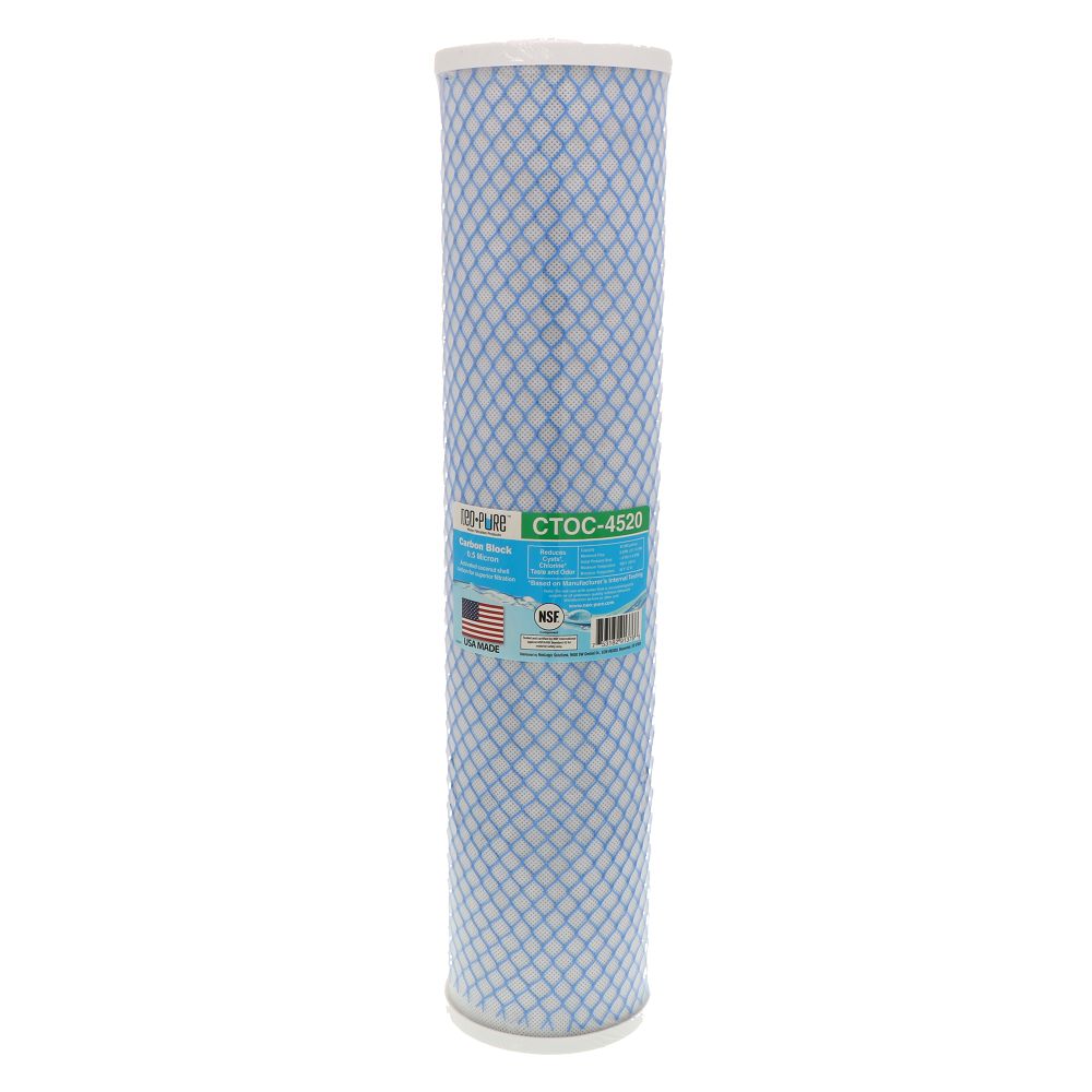 Neo-Pure CTOC-4520 20" x 4-1/2" Cyst Reduction Carbon Block Cartridge
