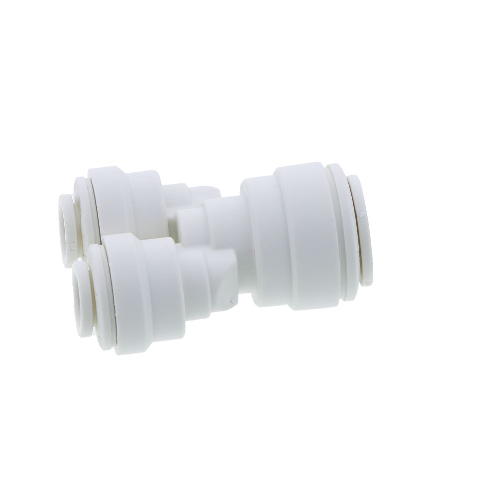 John Guest Two Way Divider Polypro - 3/8 x 1/4 x 1/4