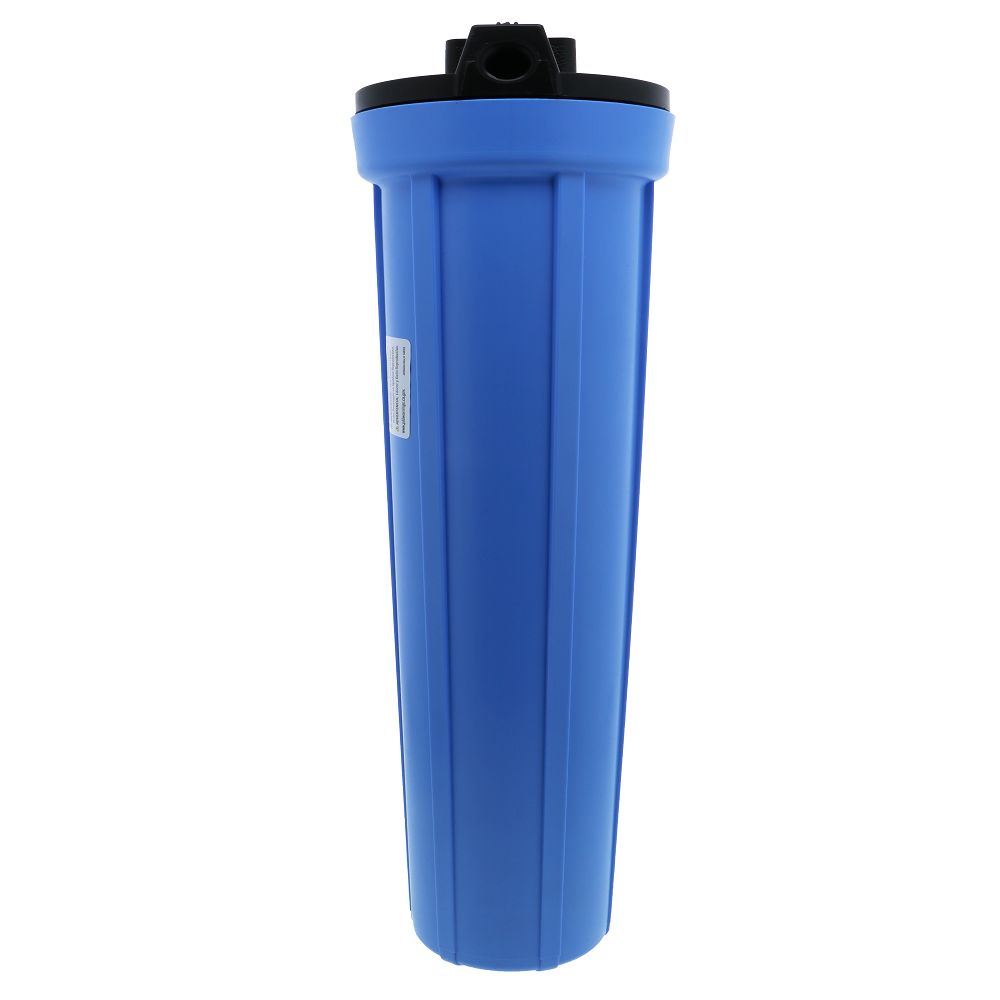 Pentek 20" Slim Line Water Filter Housing Black/Blue No PR