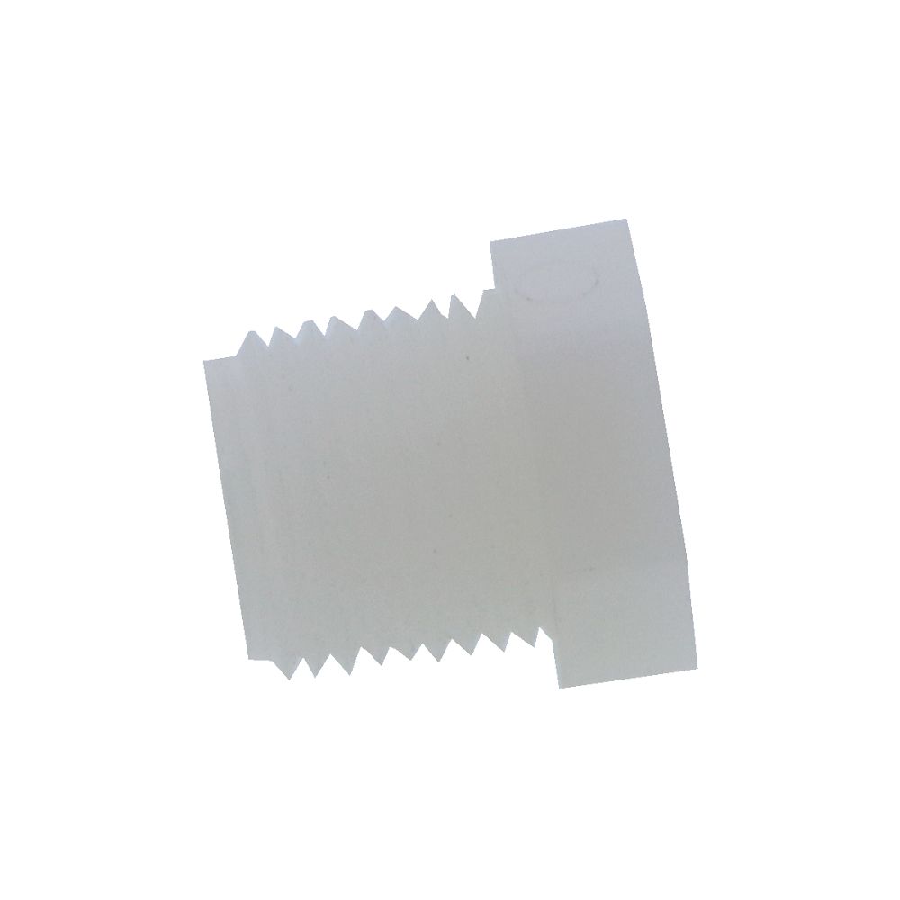 Pipe Plug Hex Head - 3/8" NPT Nylon Natural