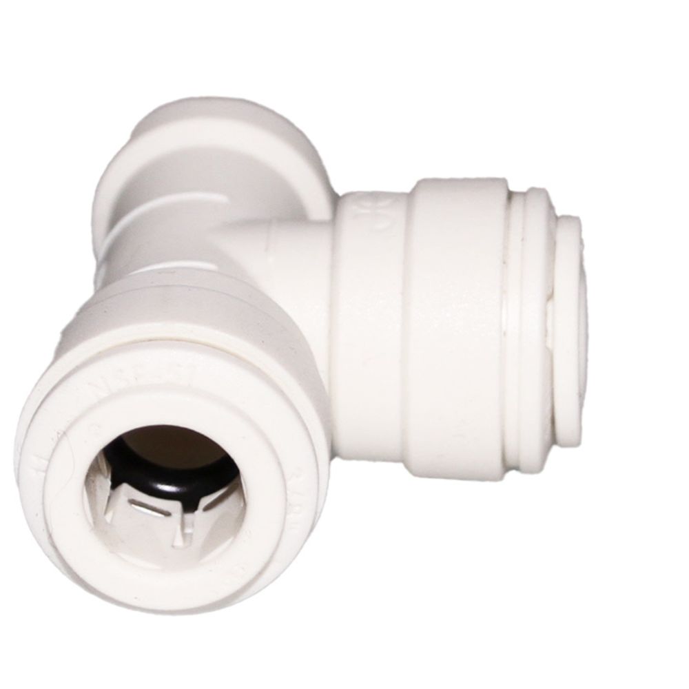 John Guest Reducing Tee Polypro - 3/8 x 1/4 Run x 3/8