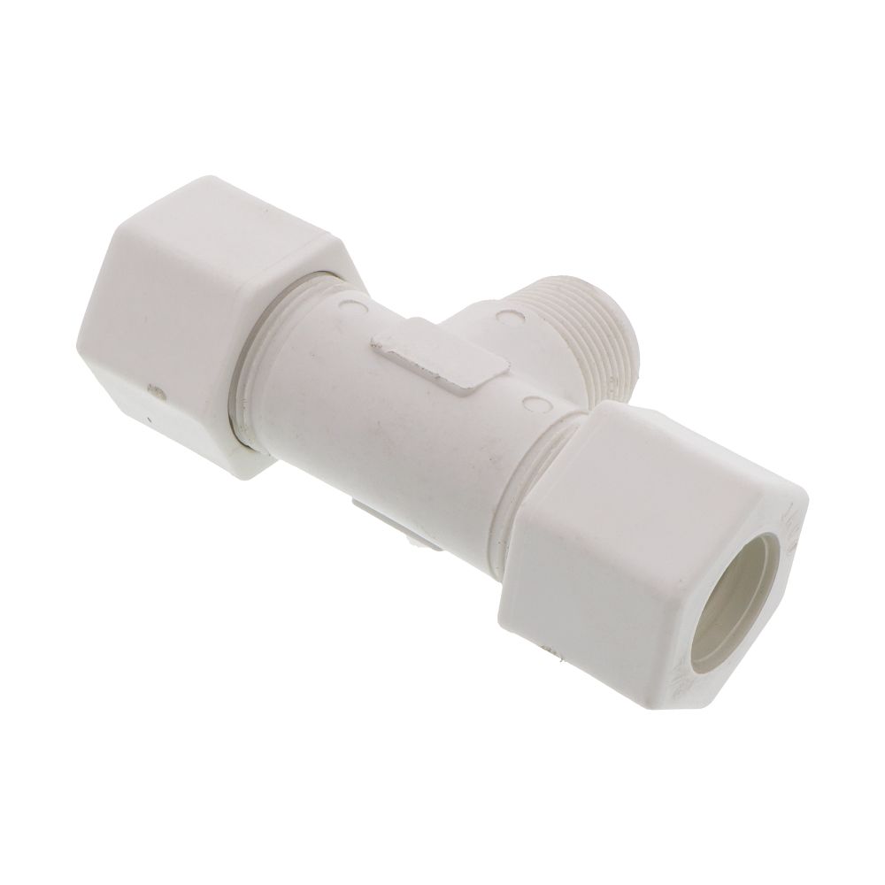 JACO 60-14-12-P-PG Polypropylene Male Branch Tee 7/8 OD Tube x 3/4 MPT