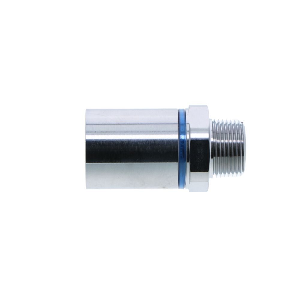 RPLQ4D10004BLU Rack and Panel Body Straight Thread Port 1/4 NPT Cool Blue
