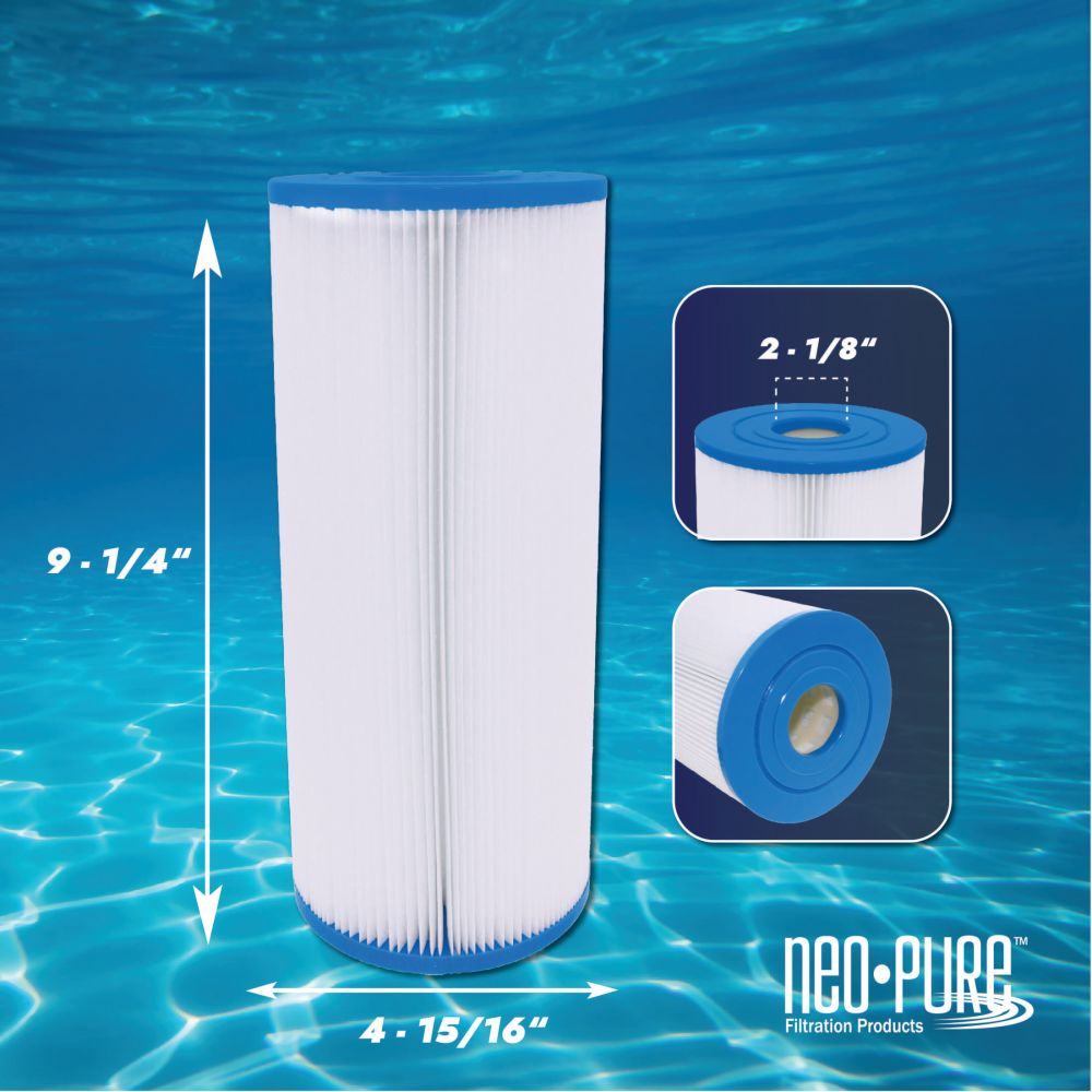 Neo-Pure PS-4P35-AA Pool and Spa Filter 4-15/16" x 9-1/4"