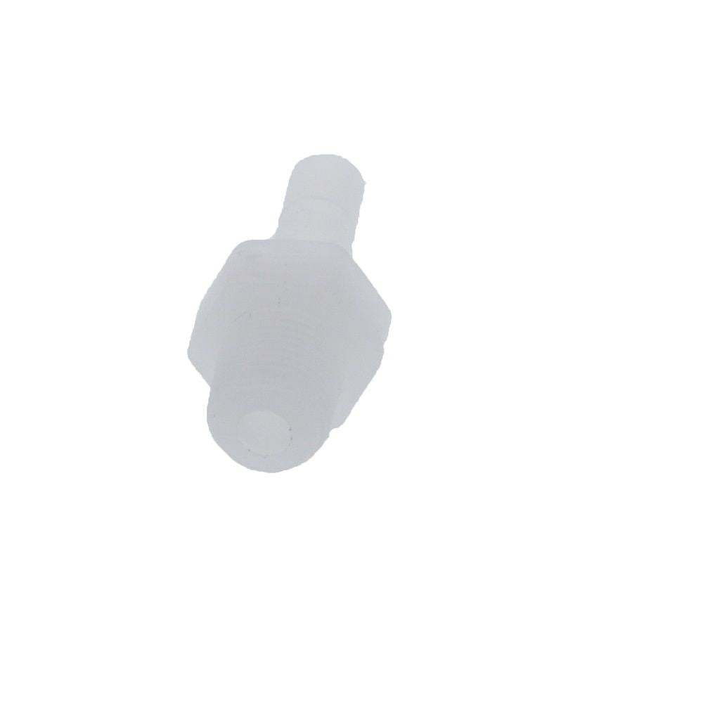 Kynar PVDF Tube Stem Adapter Male - 1/4 x 1/8 NPTF