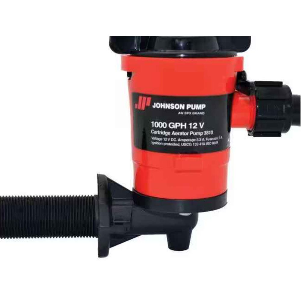 Johnson Pump - Cartridge Aerator Pump 1000 GPH 12V
