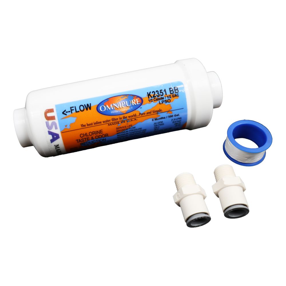 Kinetico 104834 Compatible Watermaker Five Postfilter GAC/Calcite Cartridge