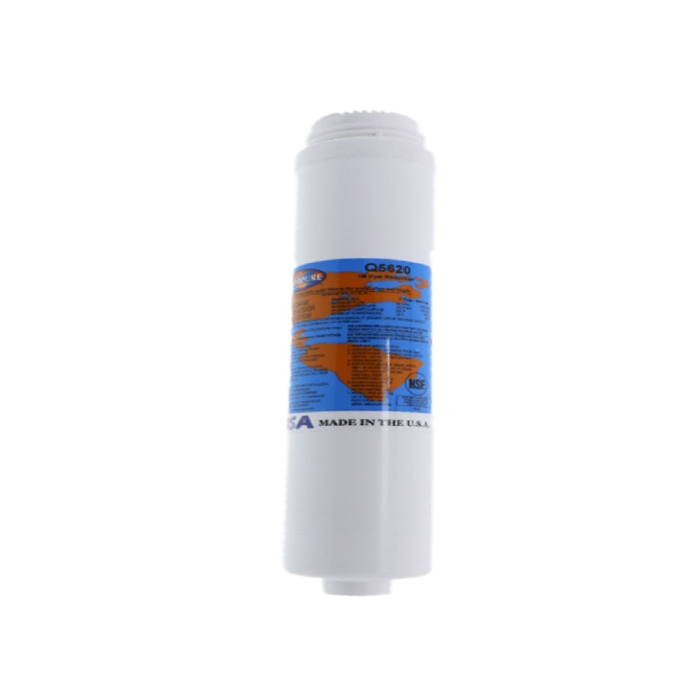 Omnipure Q5620 Q-Series 1 mic CTO / Cyst - 12" 3000 gal Filter