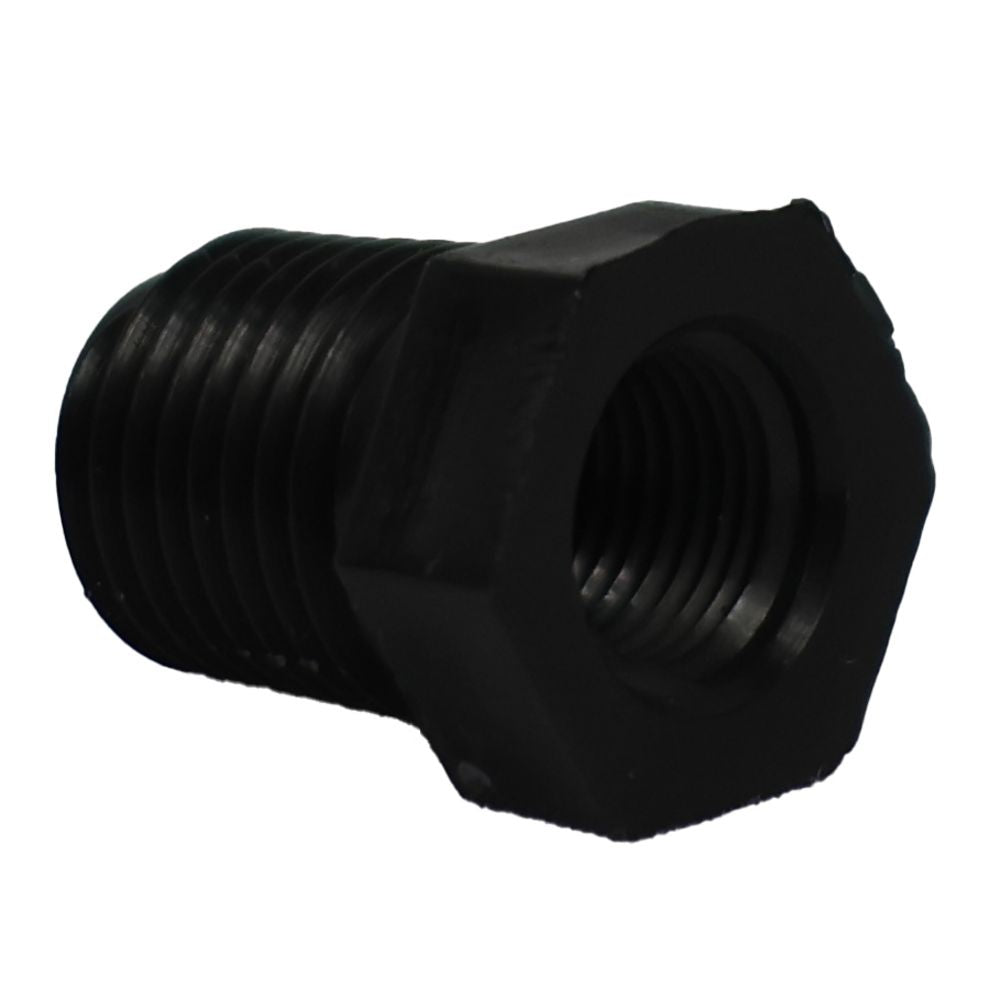 Bushing, 1/4" x 1/8”, Hex