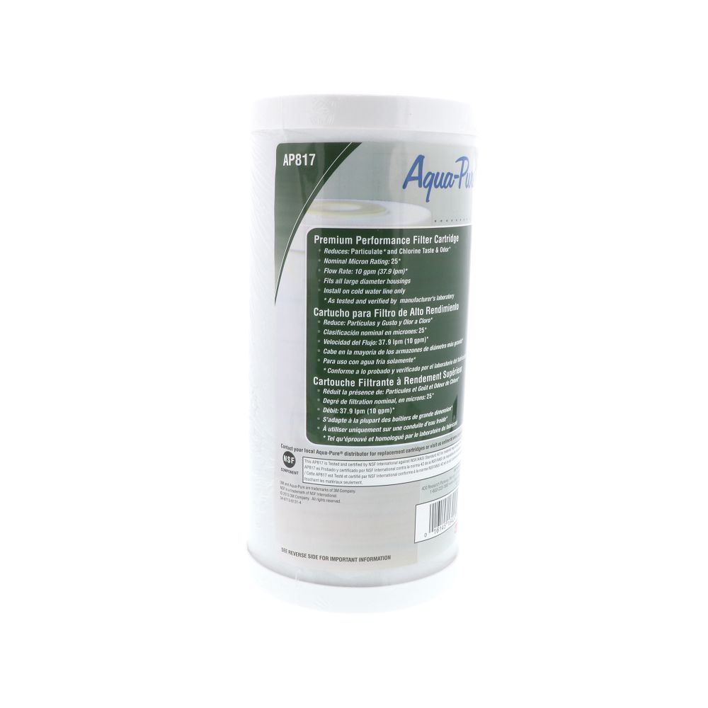 3M Aqua-Pure AP817 Whole House Carbon Filter 10" BB 25 micron