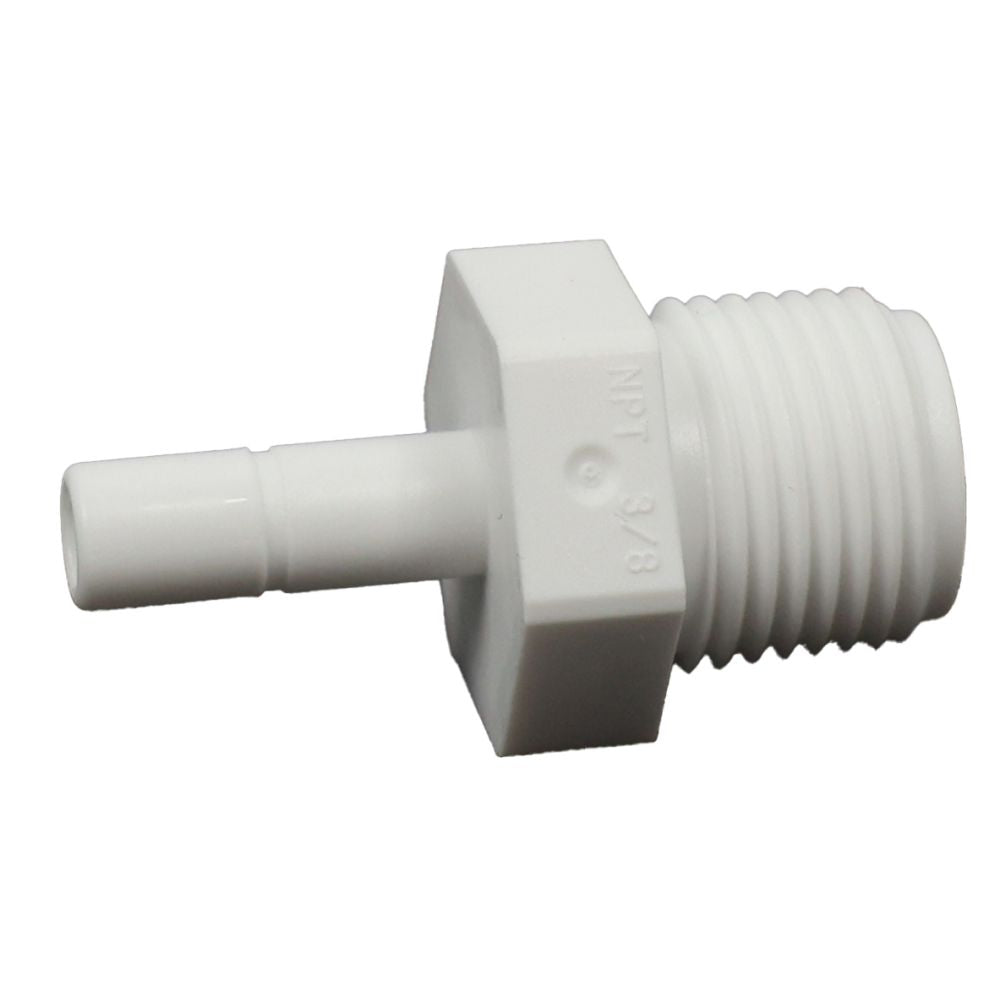 Stem Adapter Acetal 1/4 stem x 3/8 MNPT