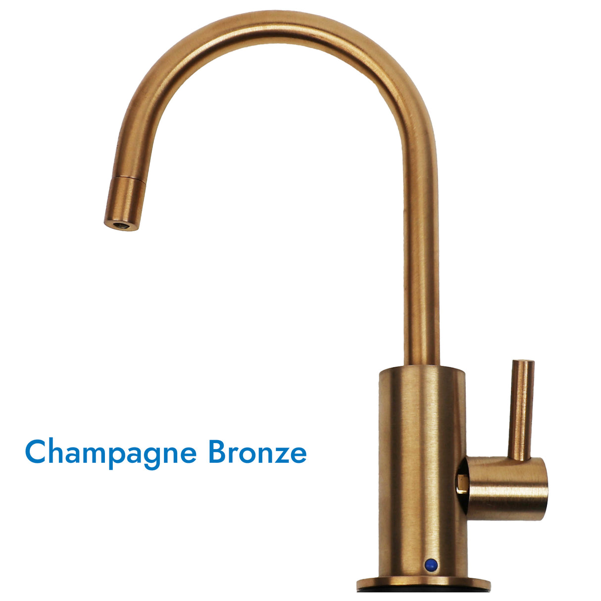 Mountain Plumbing MT1843-NL Contemporary Mini POU Faucet W/ Round Base and Handle