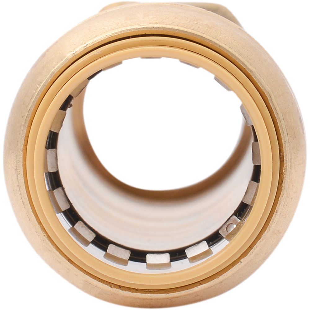 SharkBite® U3134LF Lead-Free Brass Push-to-Connect SLIP Male Adapter - 3/4" Slip x 3/4" MPT