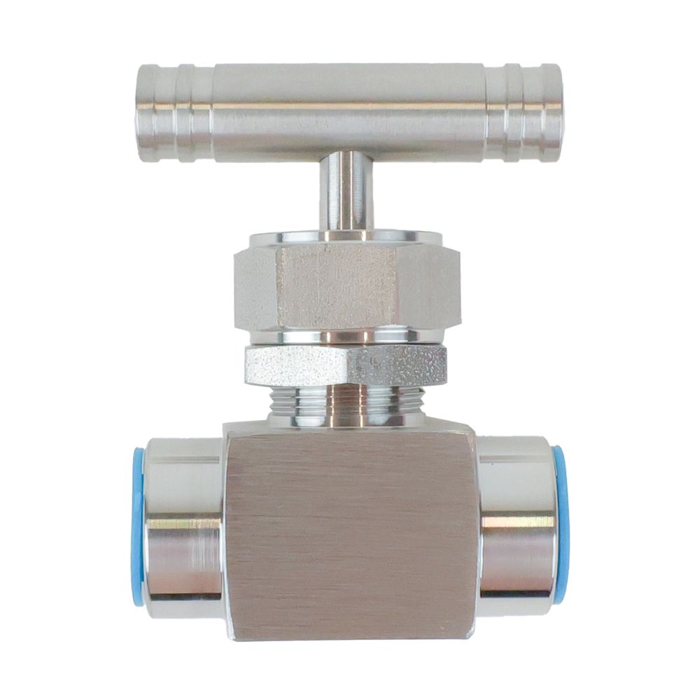 Panel Mount Needle Valve - 1/4" FNPT 316 SS