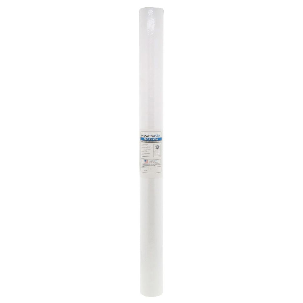 Hydronix SBC-25-3020 30" Thermally Bonded Sediment Depth Filter 20 mic