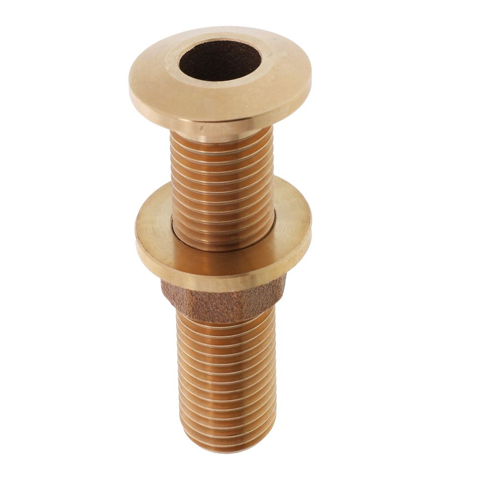 Watts Marine Bronze Thru-Hull Assy With Nut - 1" NPSM