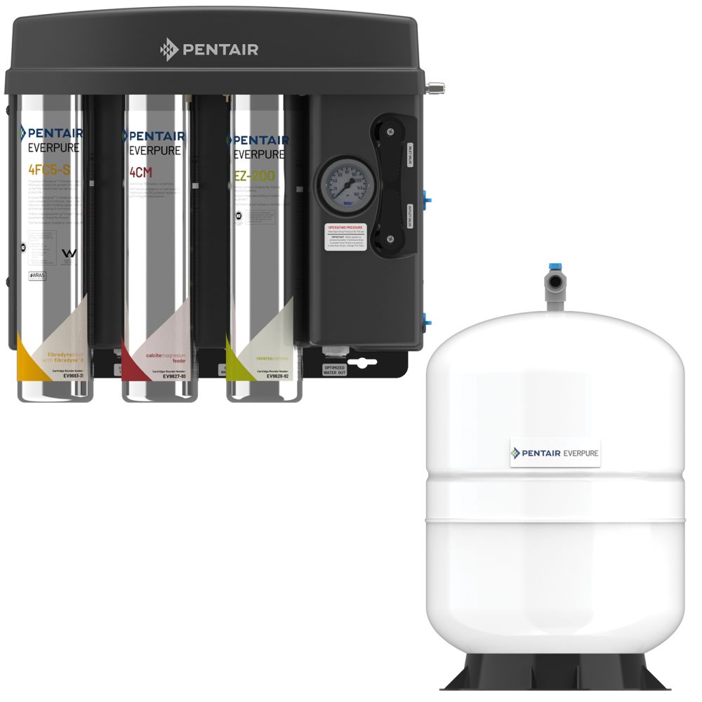 Everpure EV9975-60 EZ-RO System - 200 GPD w/5 Gal Hydropneumatic Tank