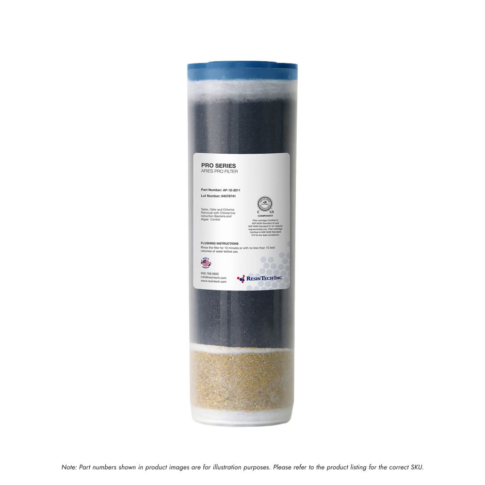 ResinTech AF-10-2010 Coconut Shell GAC Cartridges Stabilized 0.5 lbs