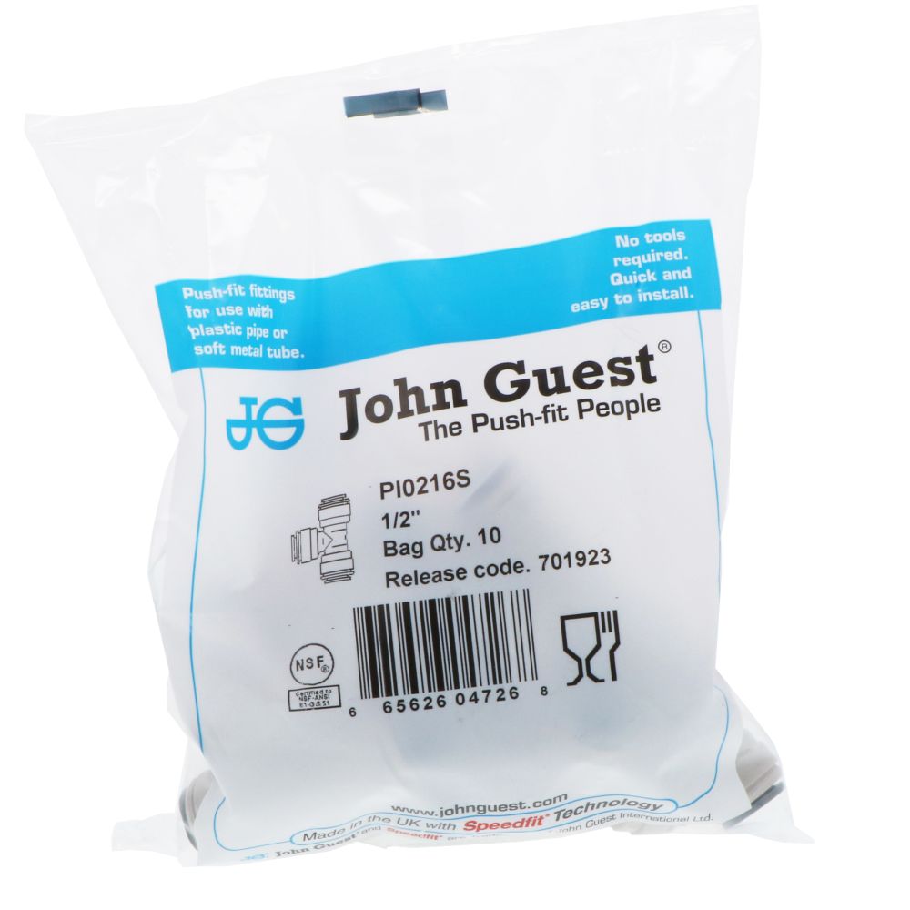 John Guest Union Tee - 1/2