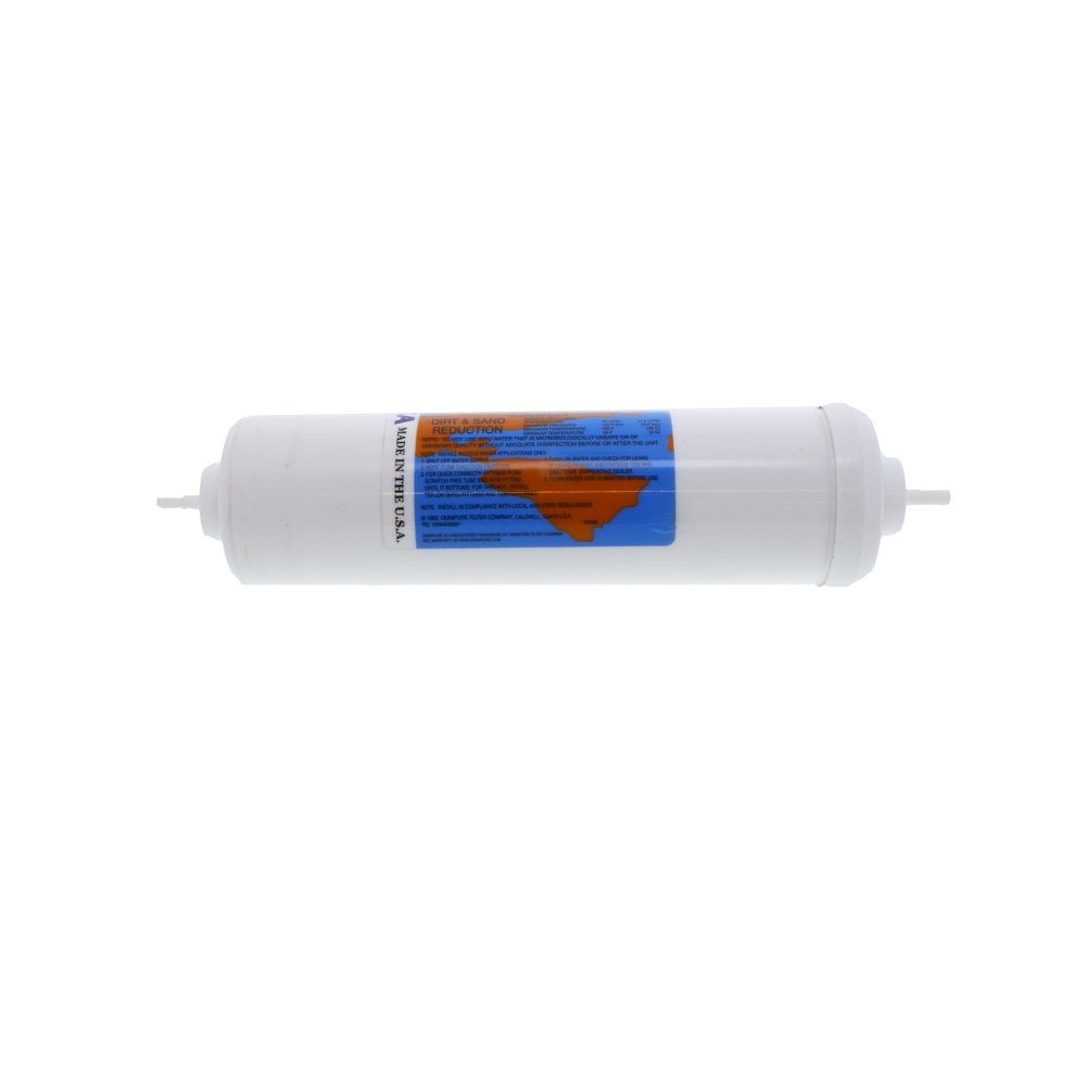 Omnipure Inline K5505-PP 5 mic Sediment Prefilter - 10" x 2.5" Filter - 1/4" Stem