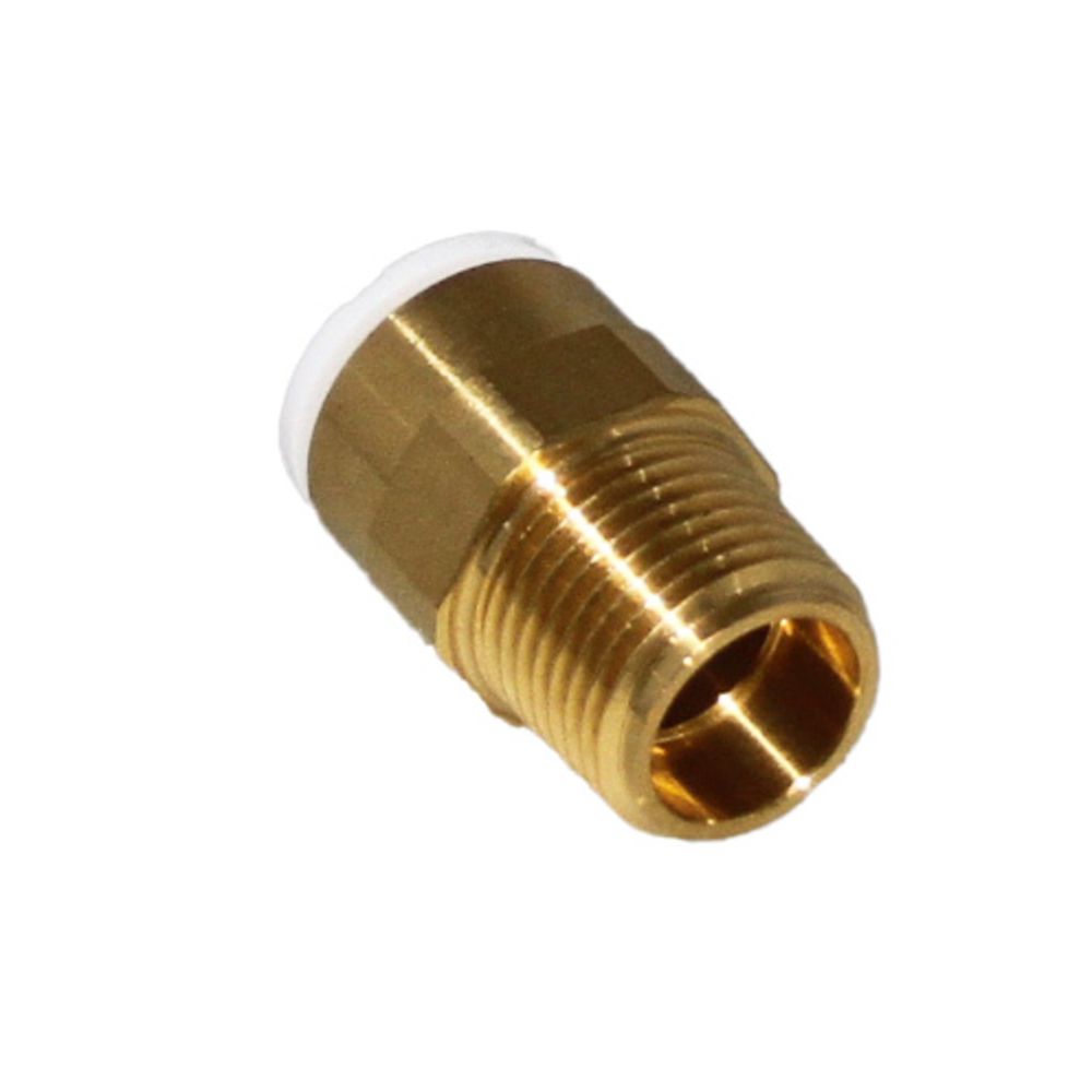 John Guest Lead-Free Brass Male Connector NPT - 1/2 CTS x 3/4 NPT