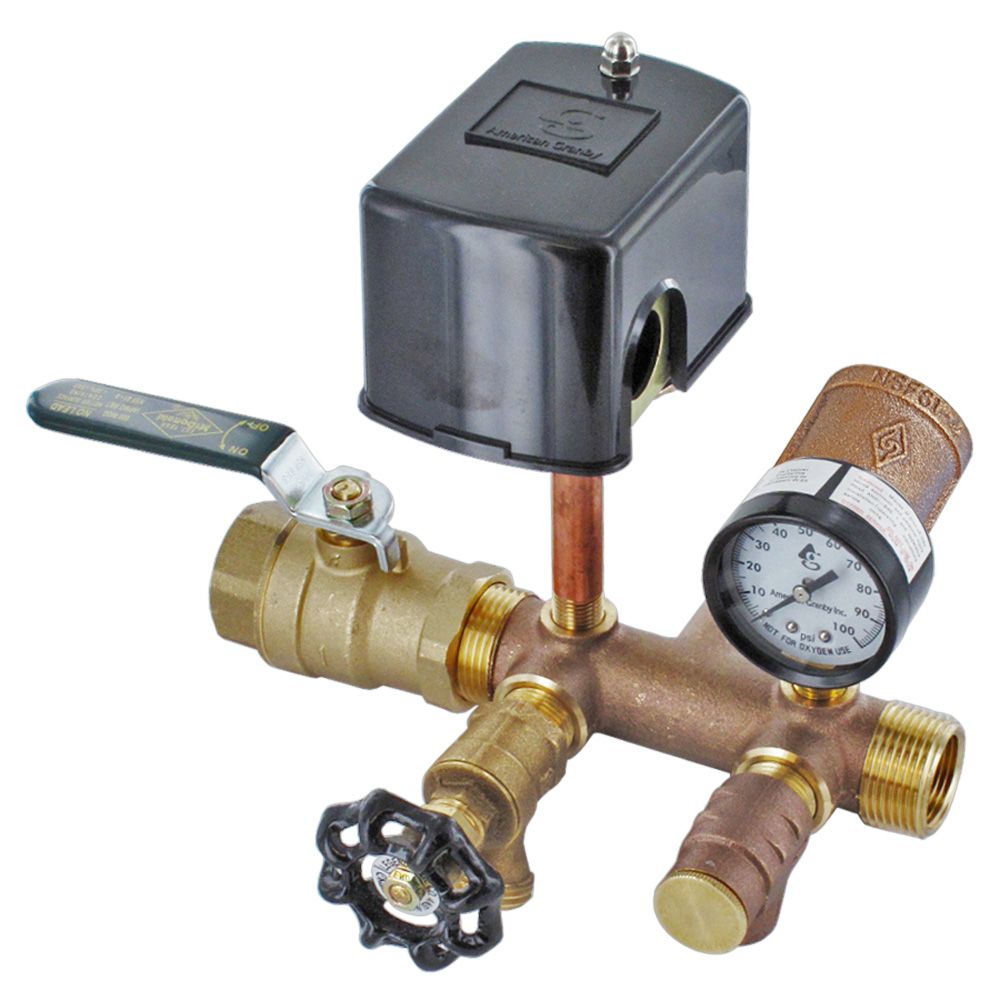 WellMate Tank Fittings Package TFP2-1.25-RV