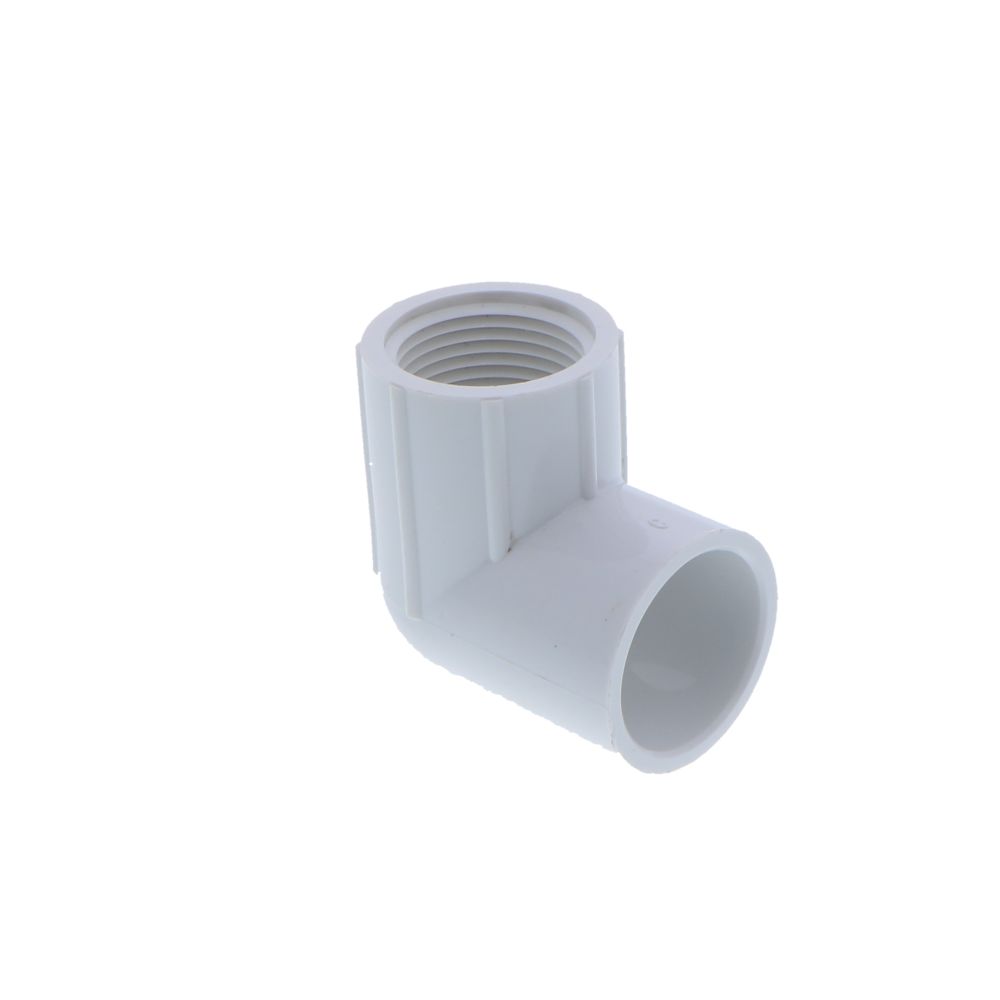 Schedule 40 PVC 90 Degree Elbow 3/4" Slip x 3/4" FPT