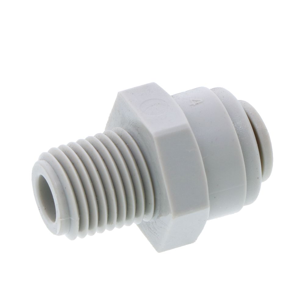 DMfit Straight BSPT Male - 5/16" Push-in x 1/4" BSPT